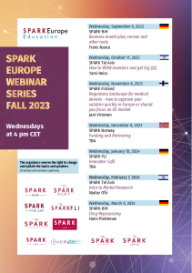 SPARK Europe Webinar Series Fall 2023